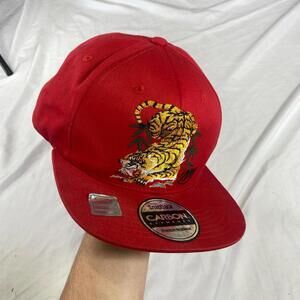 MENS CARBON ELEMENTS NEW YORK TIGER SNAPBACK HAT CAP ONE.